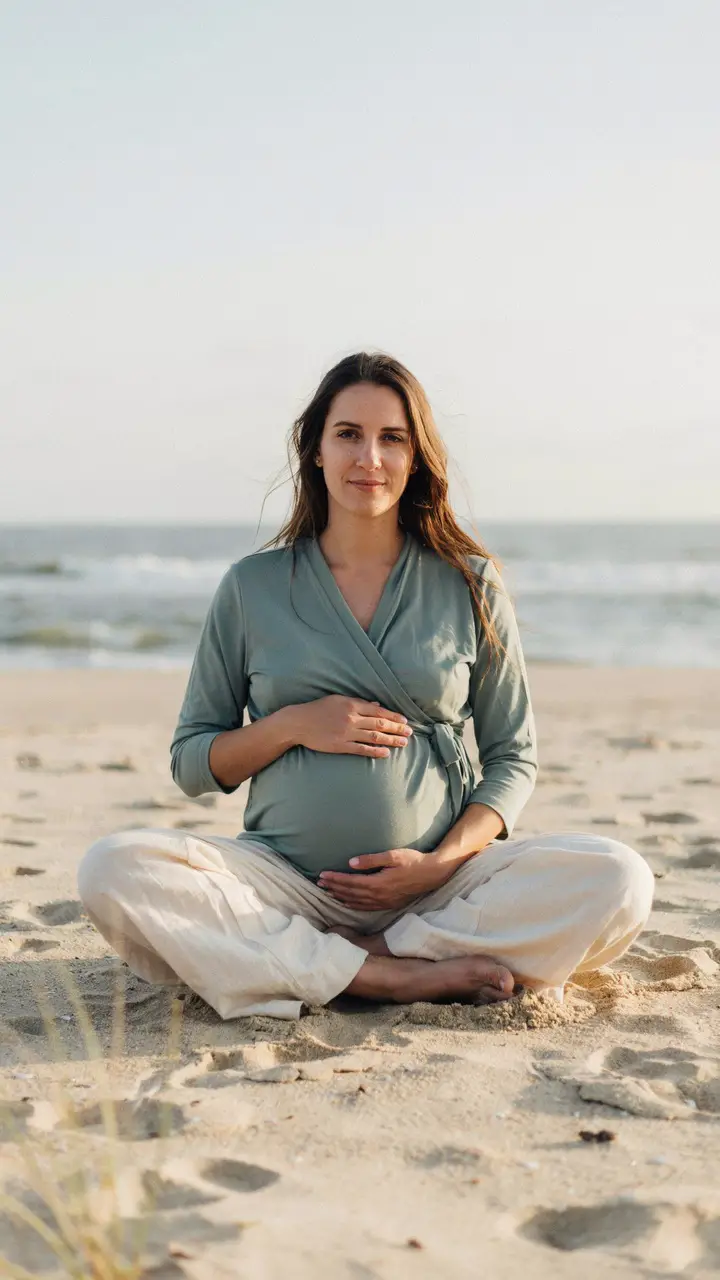 Seated in the Sand — The Intimate Low Angle