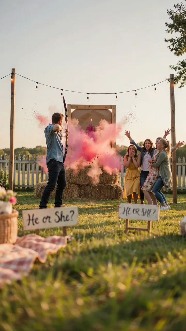 The Arrow & Target Archery Reveal For the Adventurous Backyard Couple