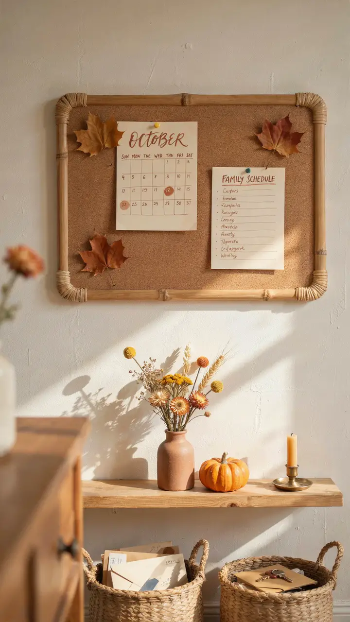 The Boho Seasonal Command Center Wall