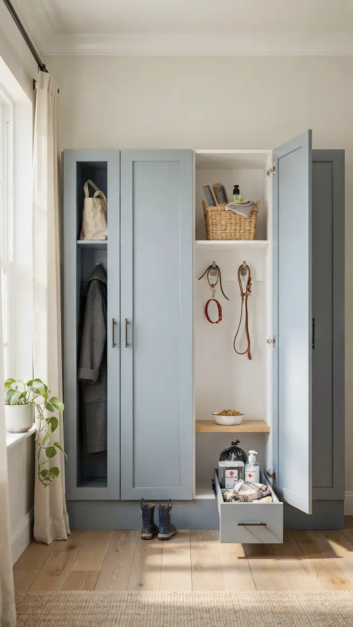 The Built-In Mudroom Locker for Pets