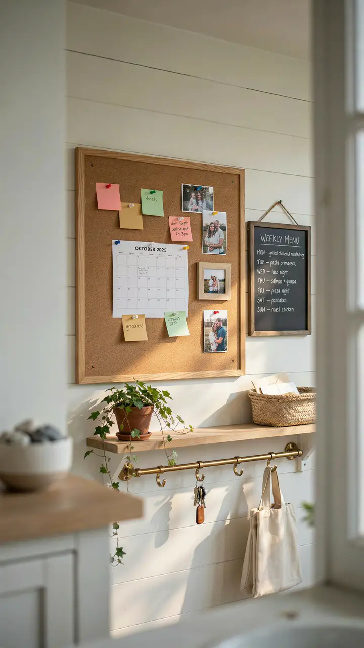 The Classic Corkboard + Chalkboard Combo
