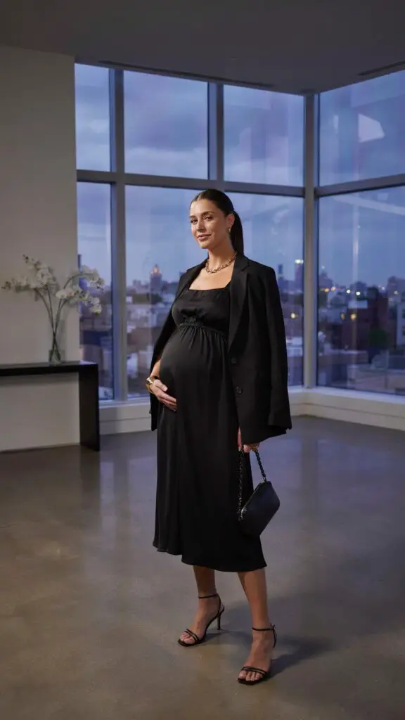 The Classic LBD — Reimagined for Your Bump