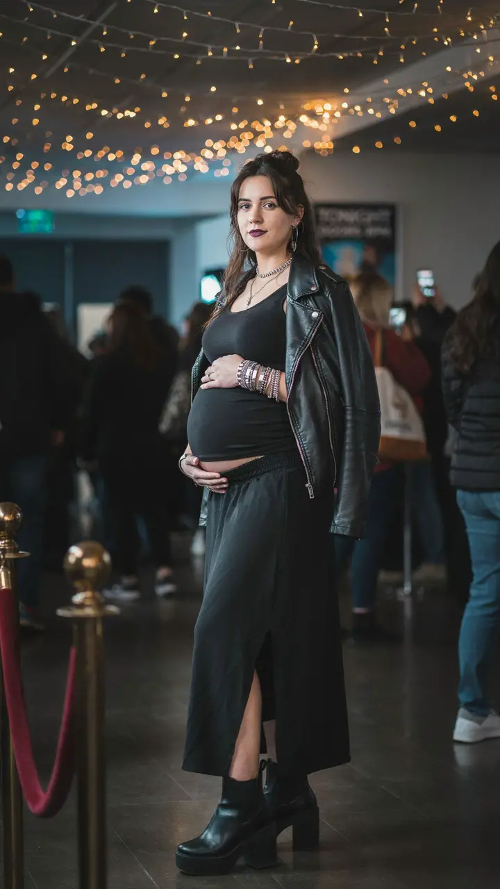 The Concert-Ready Rocker Mama Look