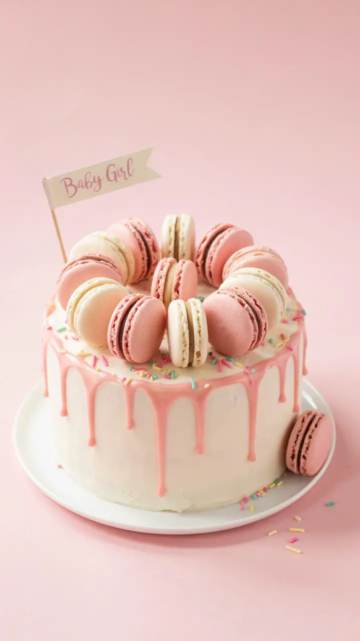 The Drip Cake with Pastel Chocolate Ganache