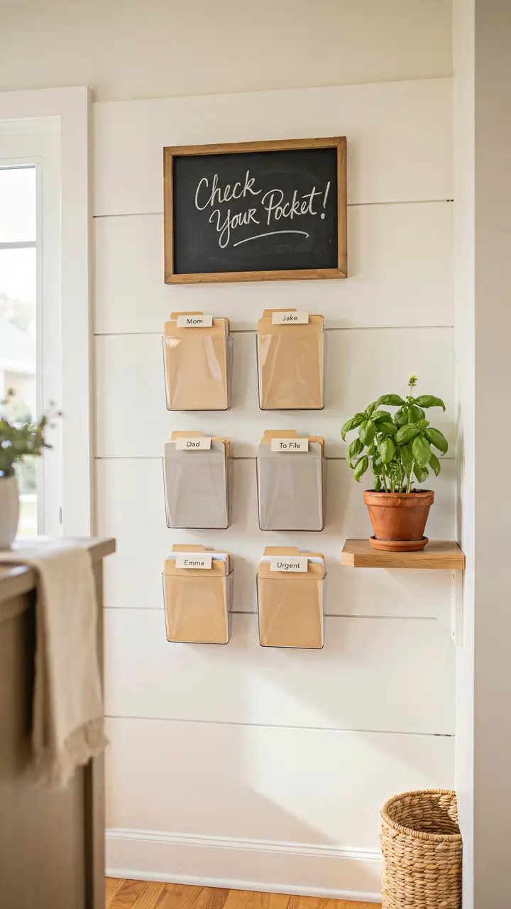 The Family Binder Wall Pocket System