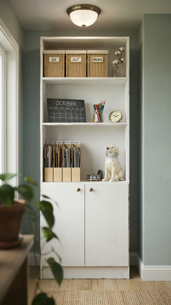 The Freestanding Farmhouse Command Cabinet