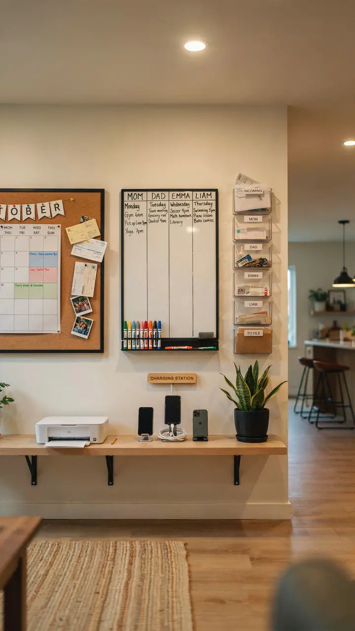 The Full Family Command Center Wall