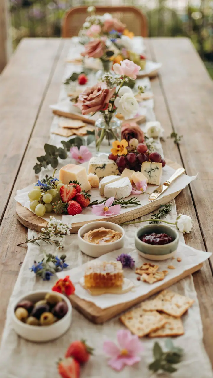 The Garden Party Grazing Table