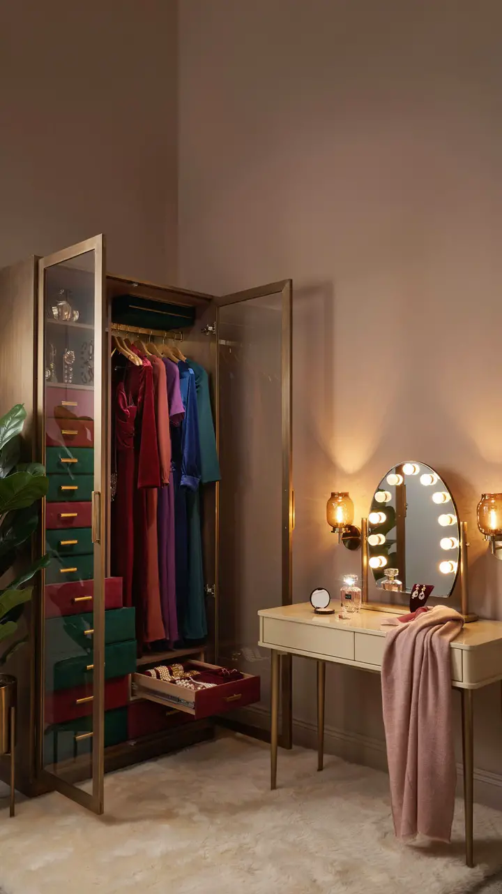 The Glam Corner Wardrobe — Because Sometimes You Want Your Closet to Feel Like a Dressing Room