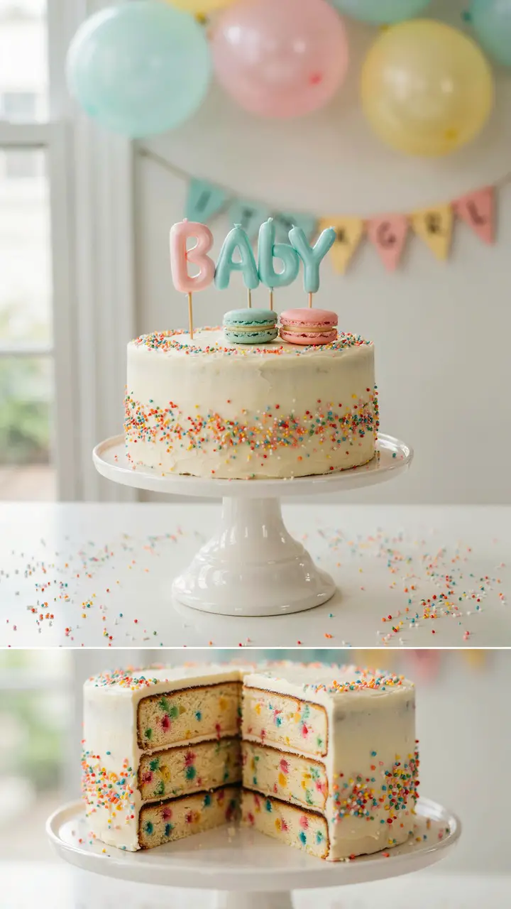 The Sprinkle-Explosion Funfetti Cake