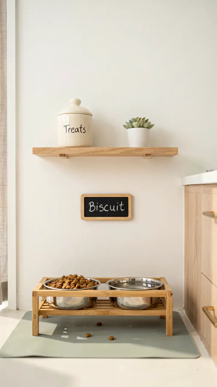 The Wall-Mounted Feeding Station Nook