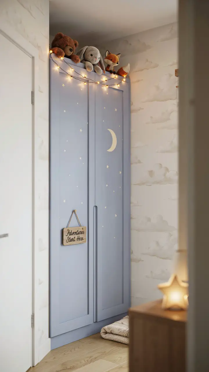 The Whimsical Themed Wardrobe Corner