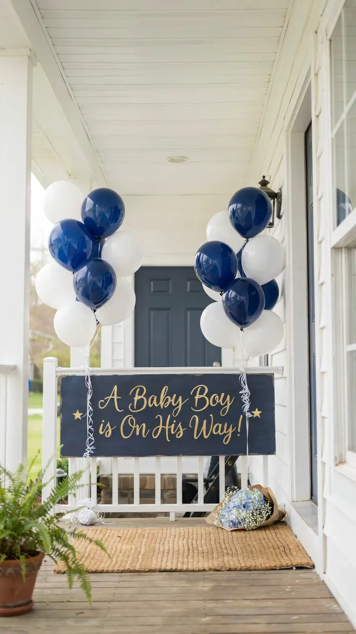 Themed Yard or Door Sign to Welcome Guests