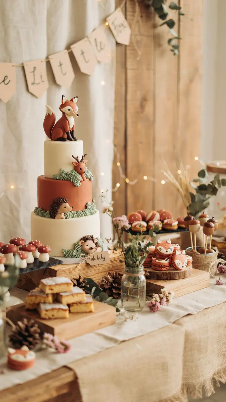 Woodland Fox and Friends Table