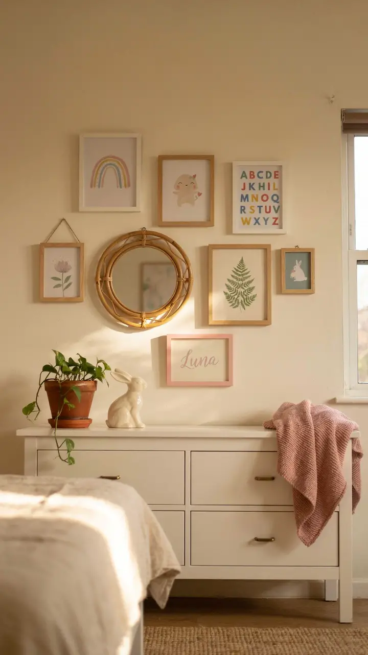 Boho Rainbow Gallery Wall