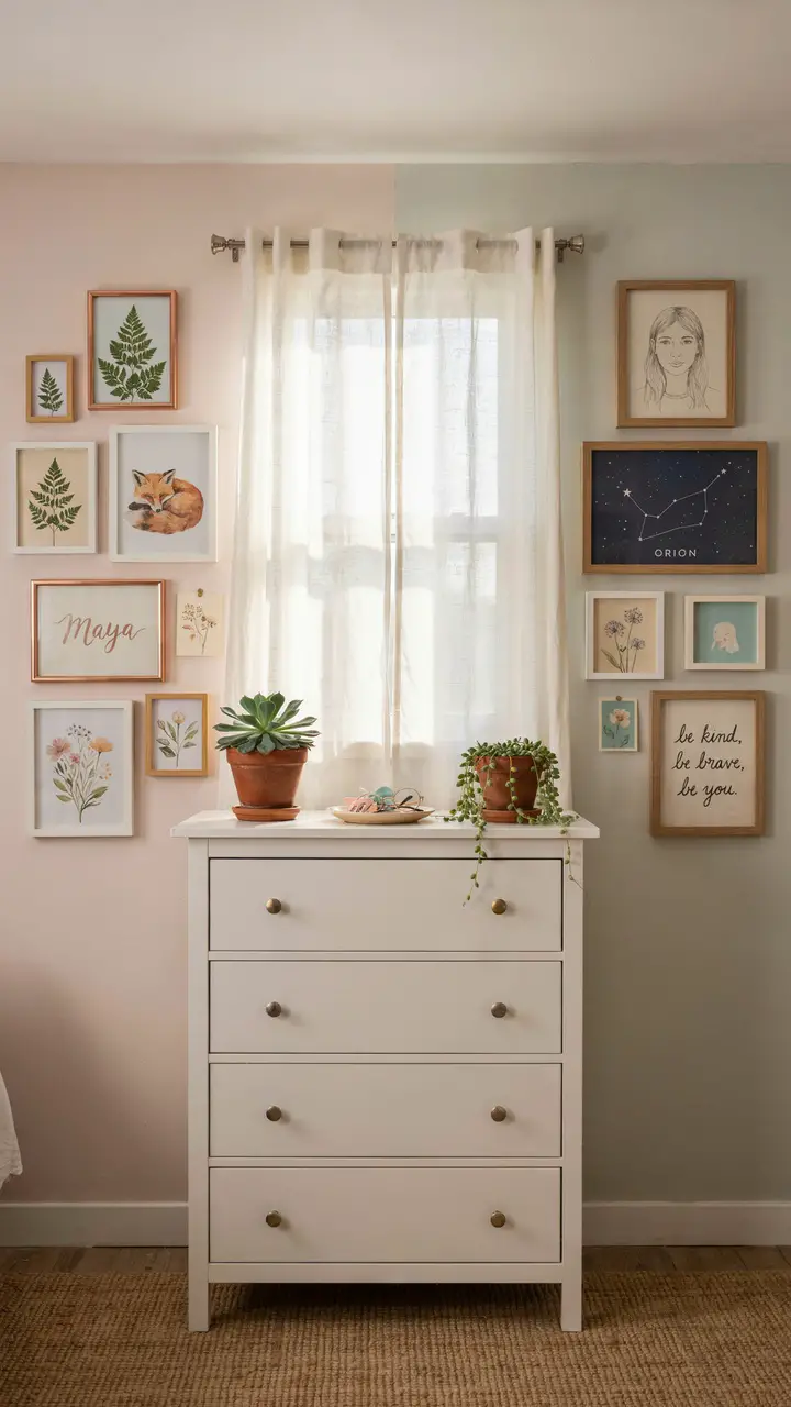 Personalized Gallery Walls for Each Side