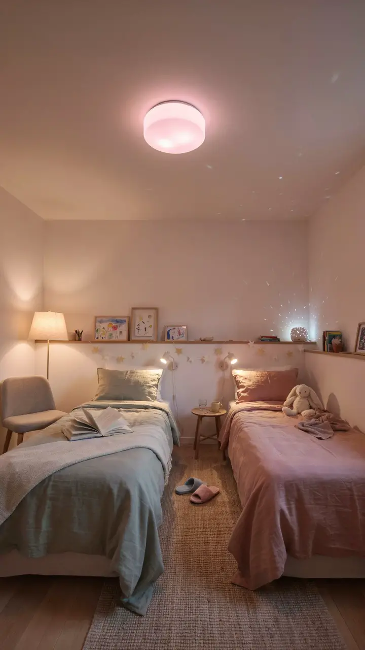 Soft, Dreamy Lighting That Works Day and Night