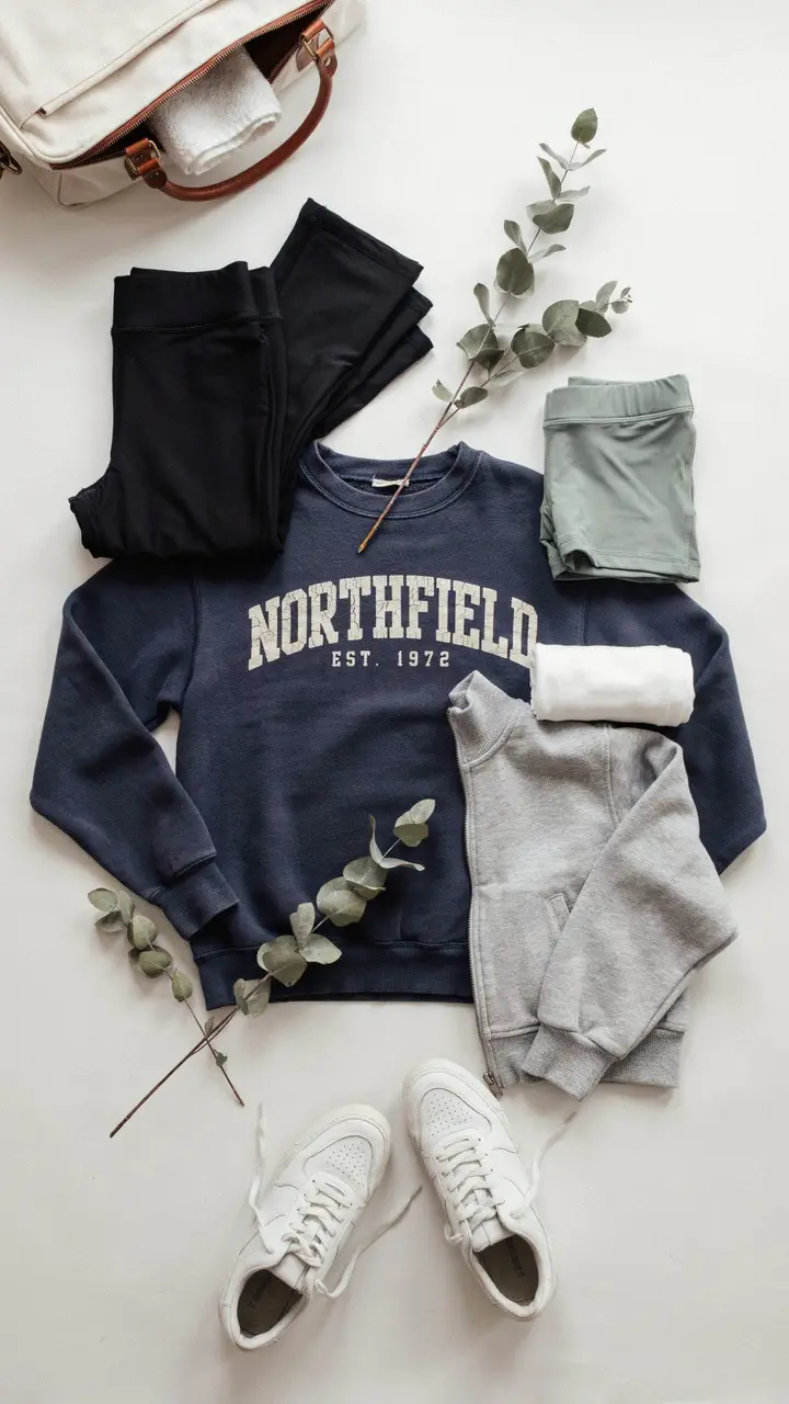 The Athleisure Capsule Thrifted Sportswear That Actually Looks Intentional