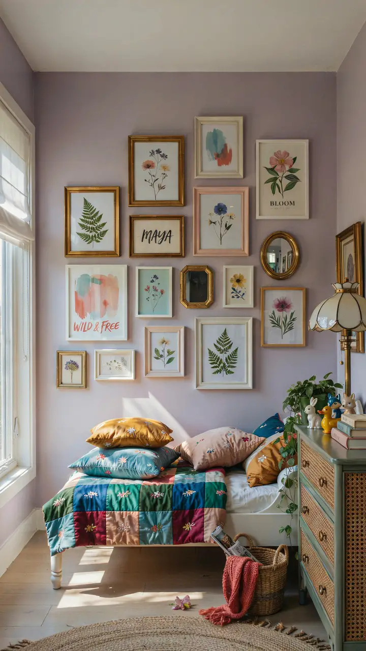 The Bold Maximalist Gallery Wall Bedroom (2)