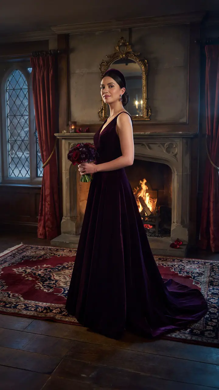 The Bold Violet Velvet Princess