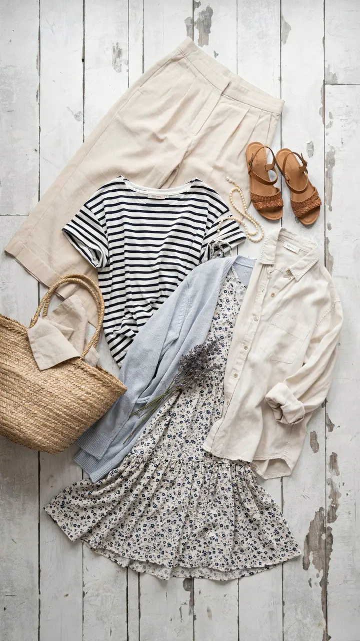 The Coastal Grandmother Capsule Linen, Stripes, and Effortless Polish