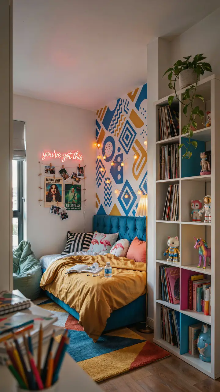 The Colorful Maximalist Tween Room