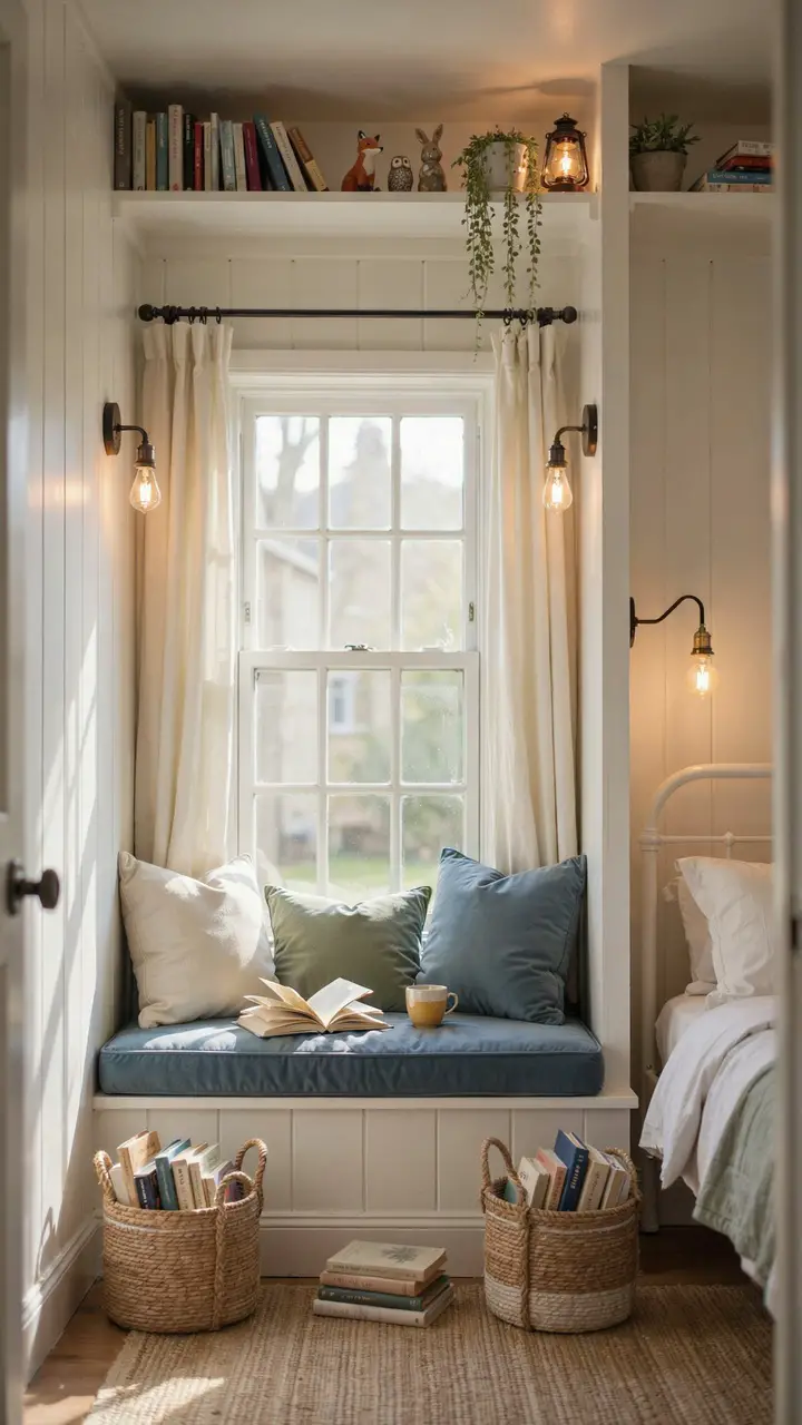 The Cozy Reading Nook Bedroom