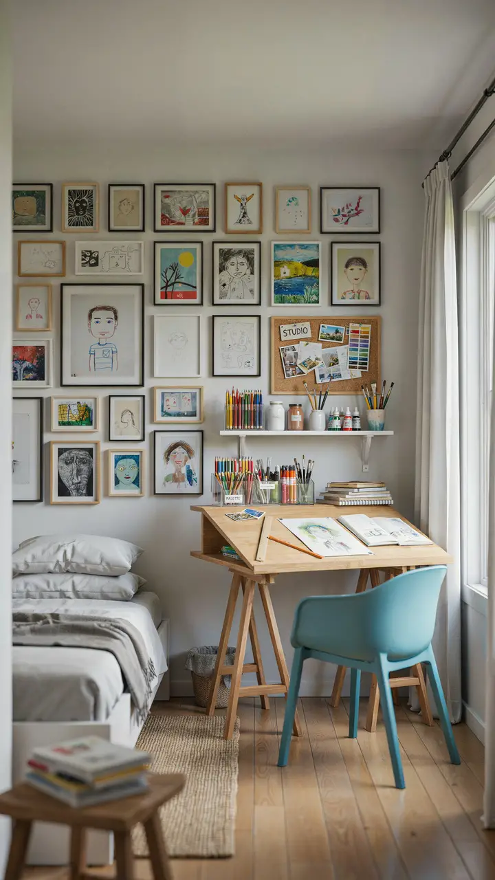 The Creative Studio Bedroom