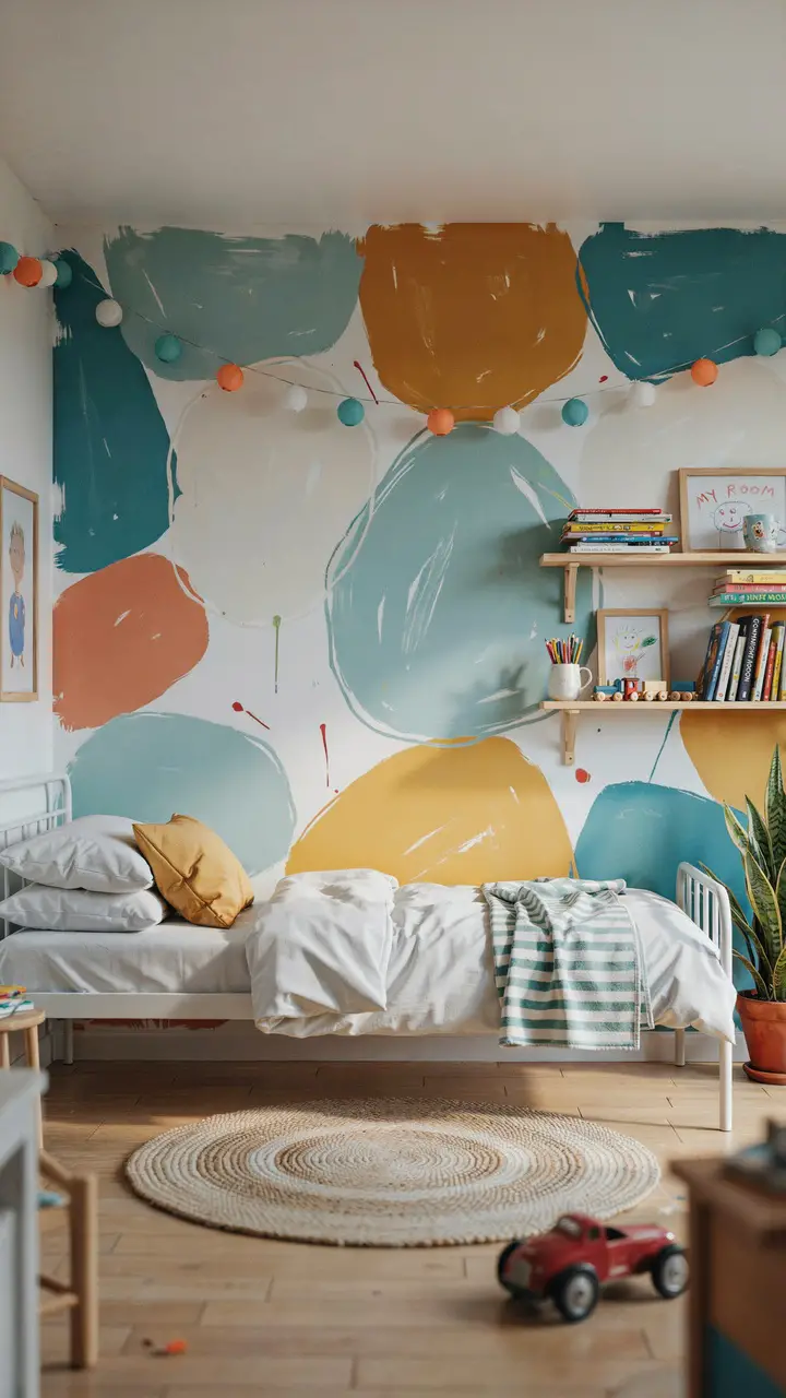 The DIY Mural Room When Your Kid Wants to Be the Designer