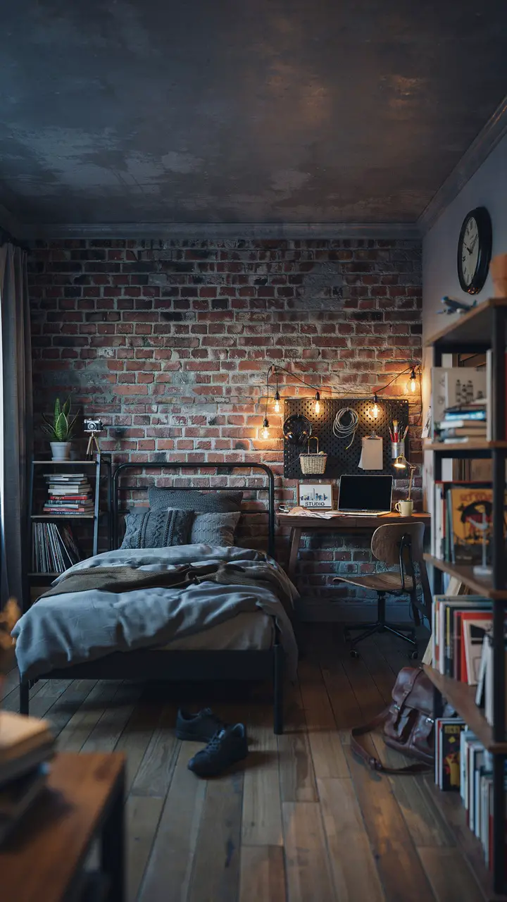 The Industrial Loft Vibe (Minus the Actual Loft)