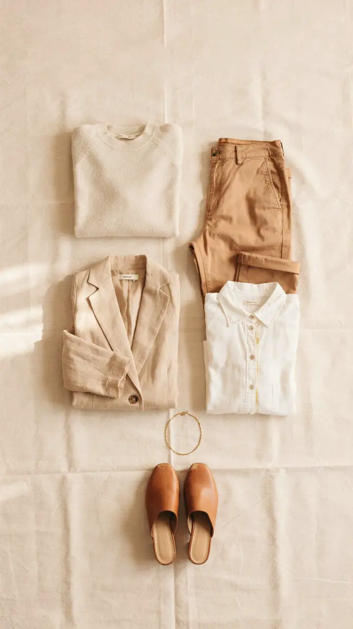 The Neutral Foundation Thrifted Beige, Ivory, and Camel Basics