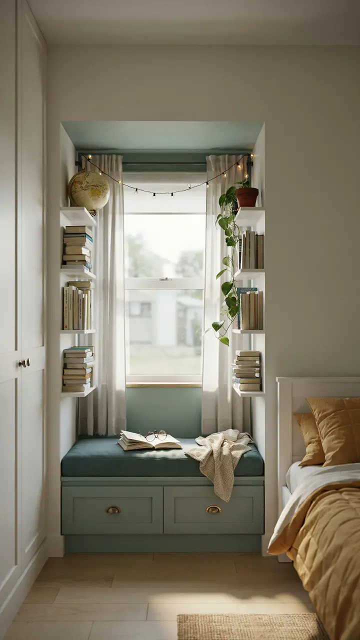 The Reading Nook Bedroom (For the Book-Loving Kid)