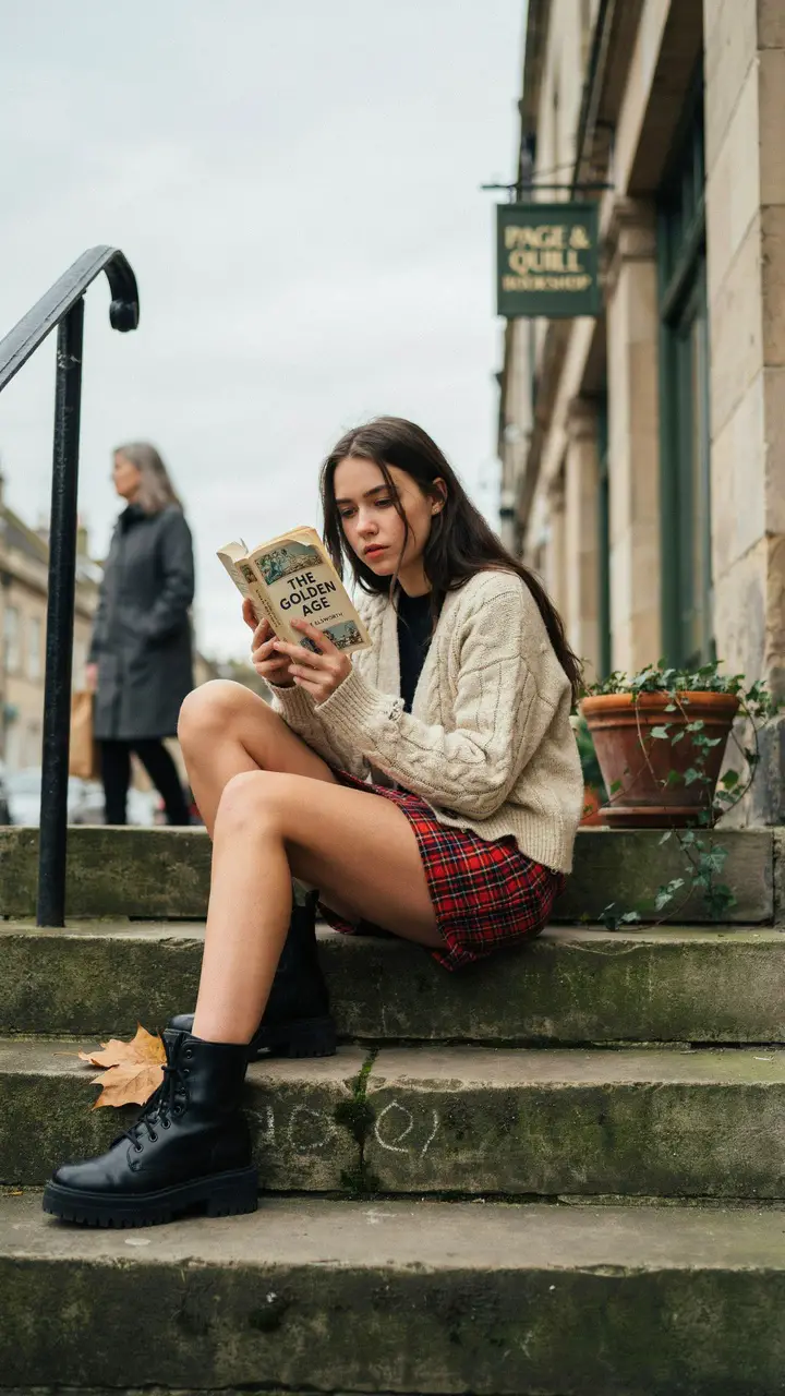 The Vintage Cardigan — Cozy Without Losing the Edge