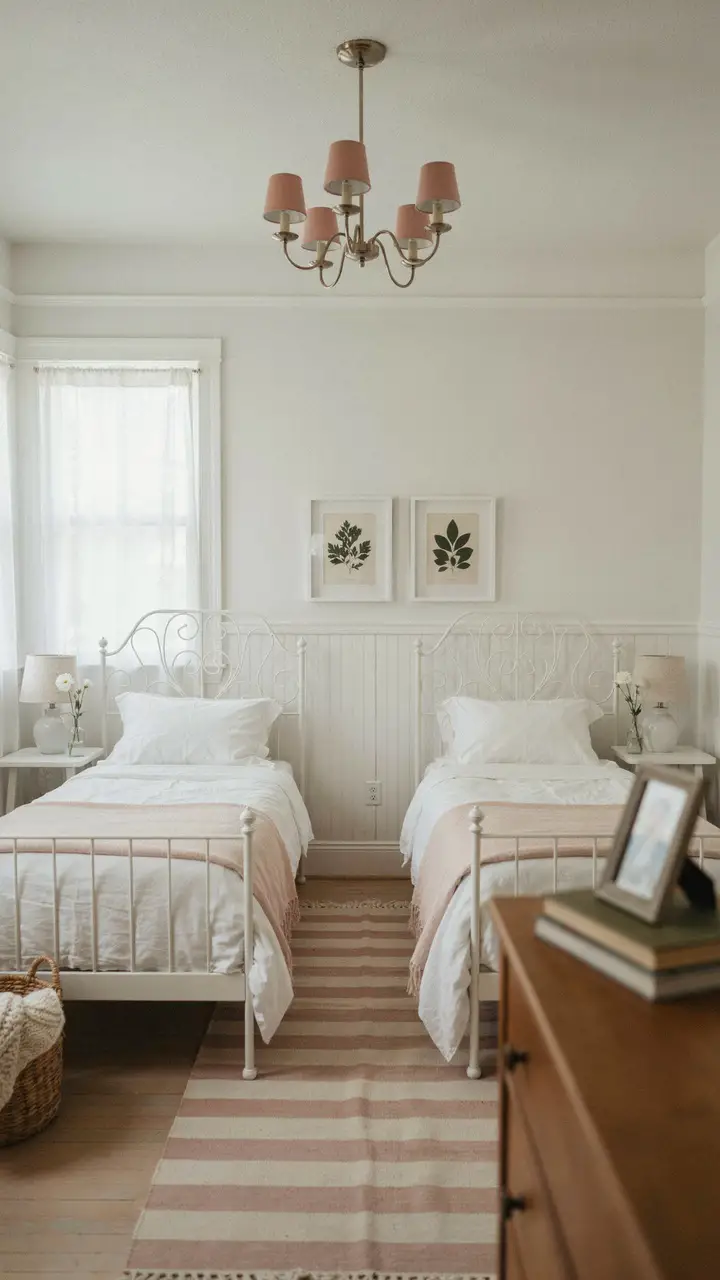 Timeless White-and-Pink That Grows With Them