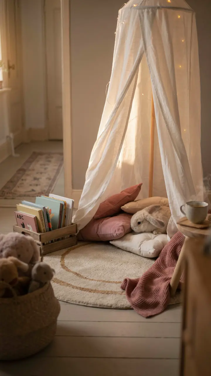 A Cozy Sensory Tent or Reading Nook