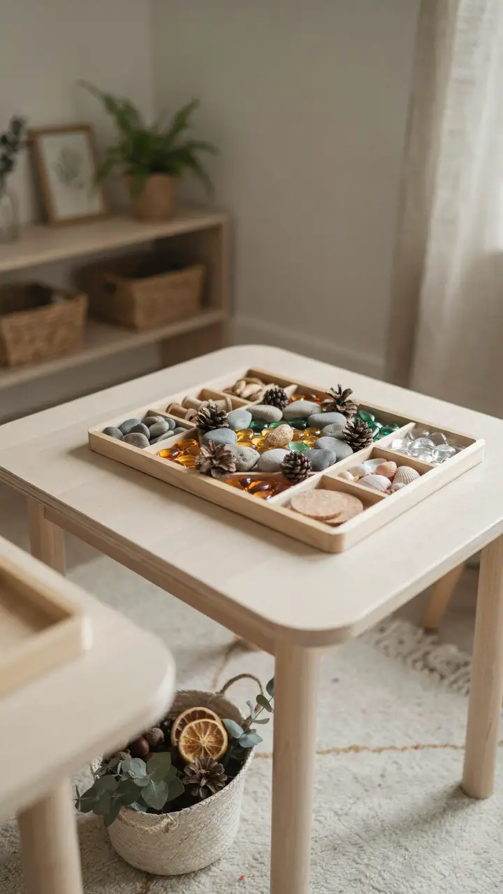 Natural Loose Parts Exploration Table