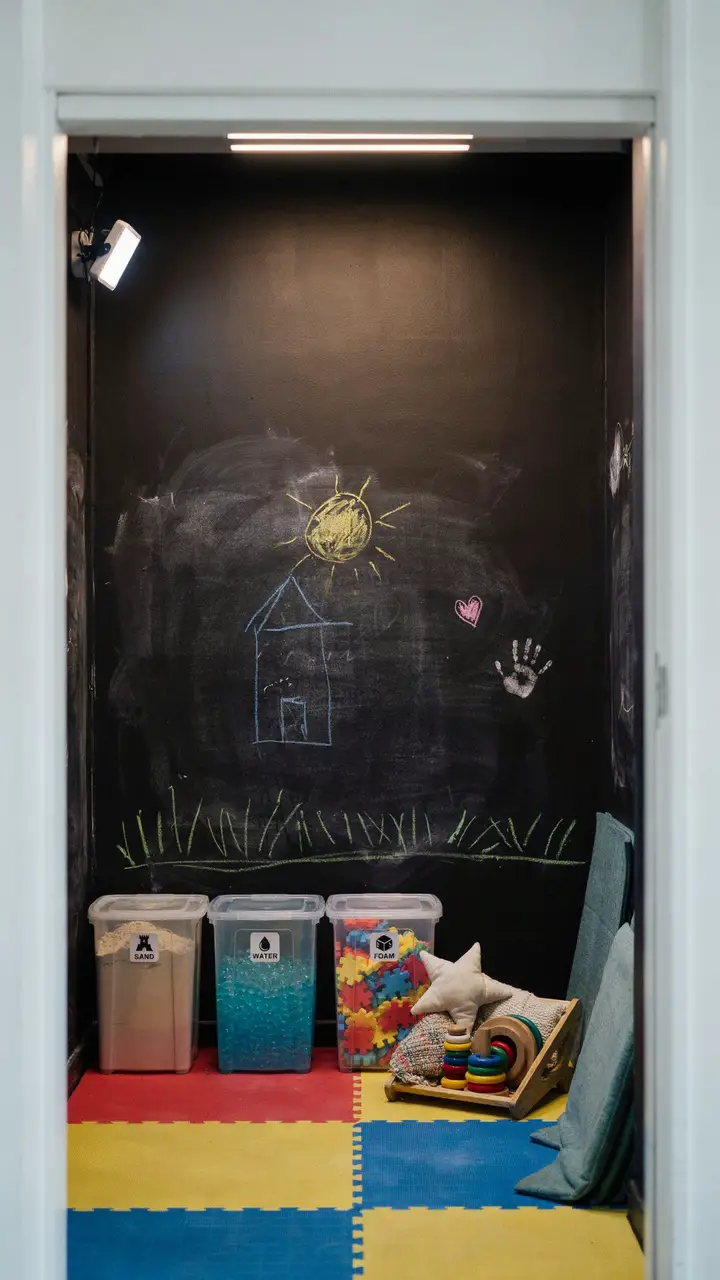 The Sensory Play Closet