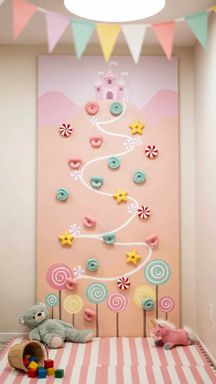 Candy Mountain Climbing Wall