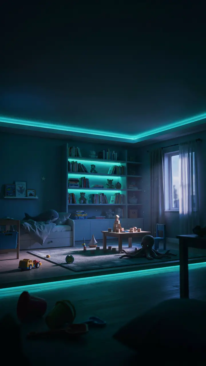 Color-Changing LED Environment Room