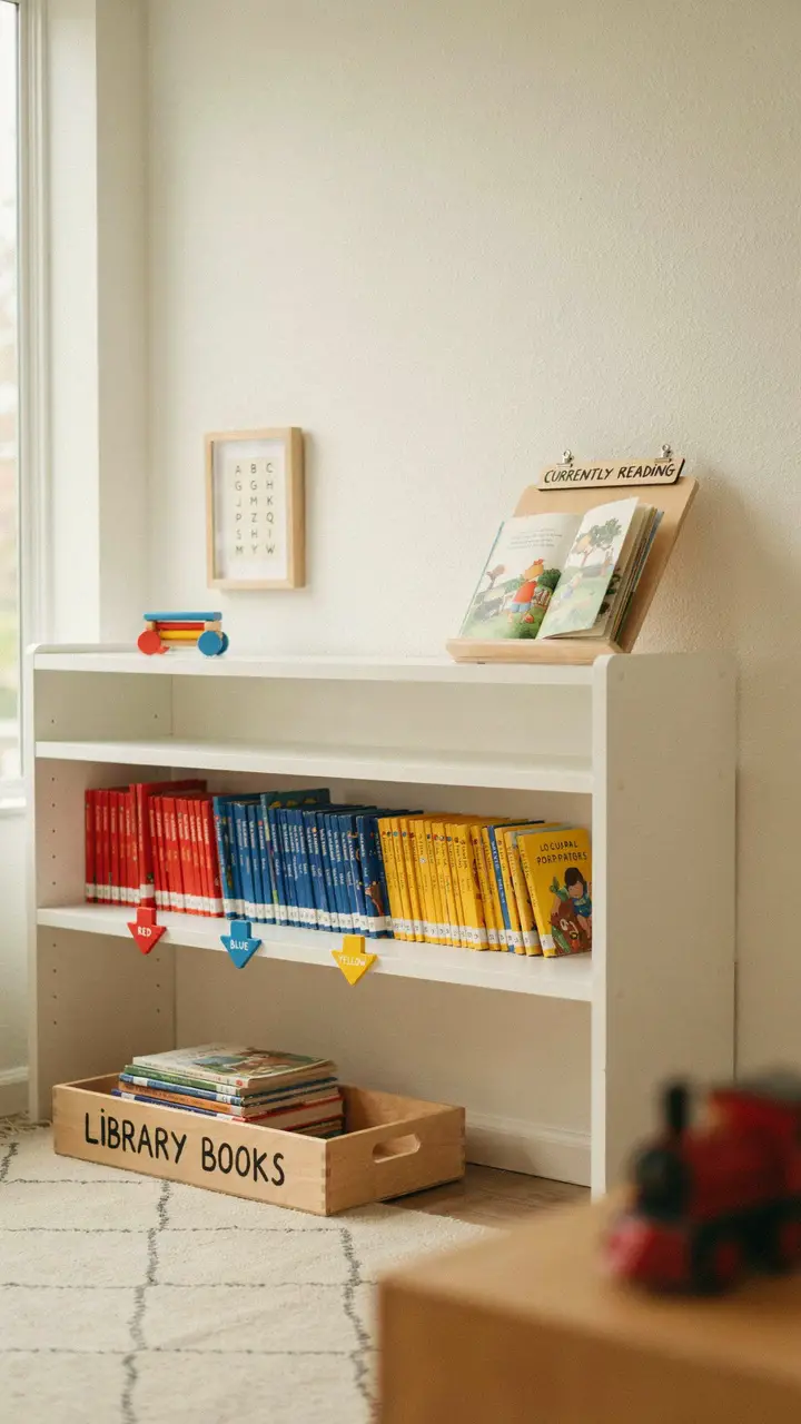 Color-Coded Library System for Books