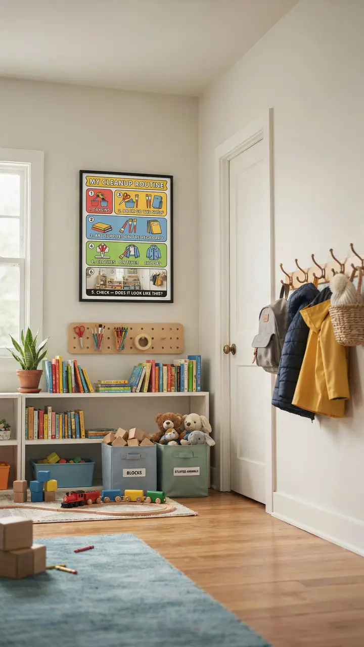Consistent Cleanup Routines with Visual Aids