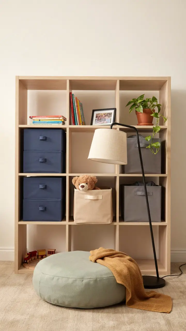Cube Storage Units with Mix-and-Match Inserts