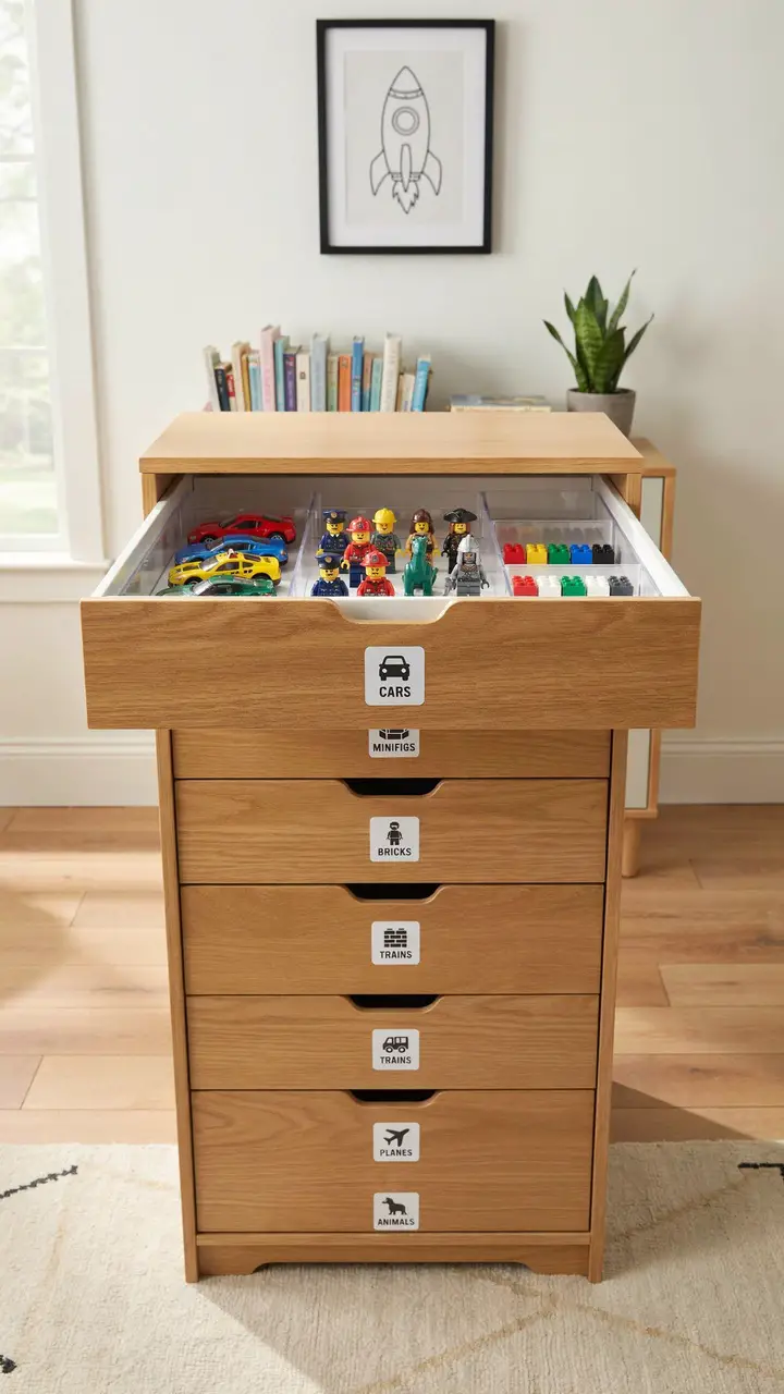 Drawer Dividers for Small Part Chaos