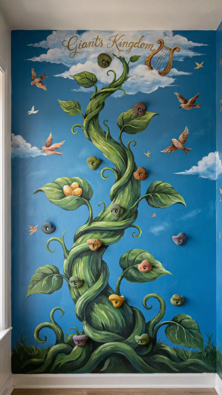 Enchanted Beanstalk Climbing Feature