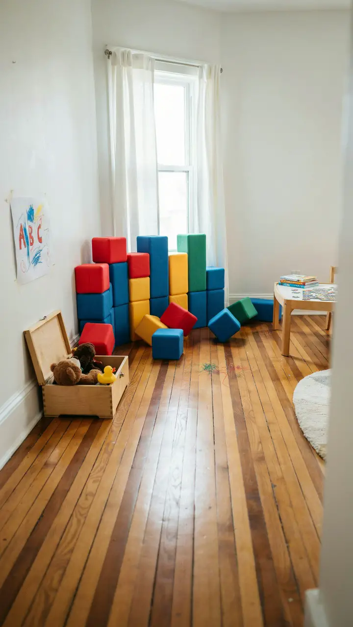 Giant Foam Building Block Room Divider