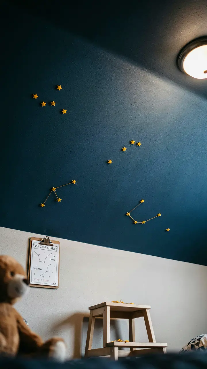 Magnetic Constellation Ceiling Map
