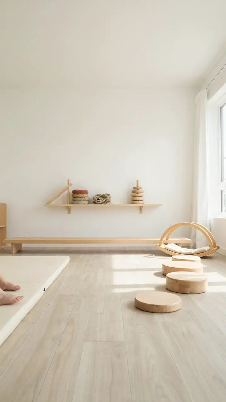 Montessori Movement and Gross Motor Room