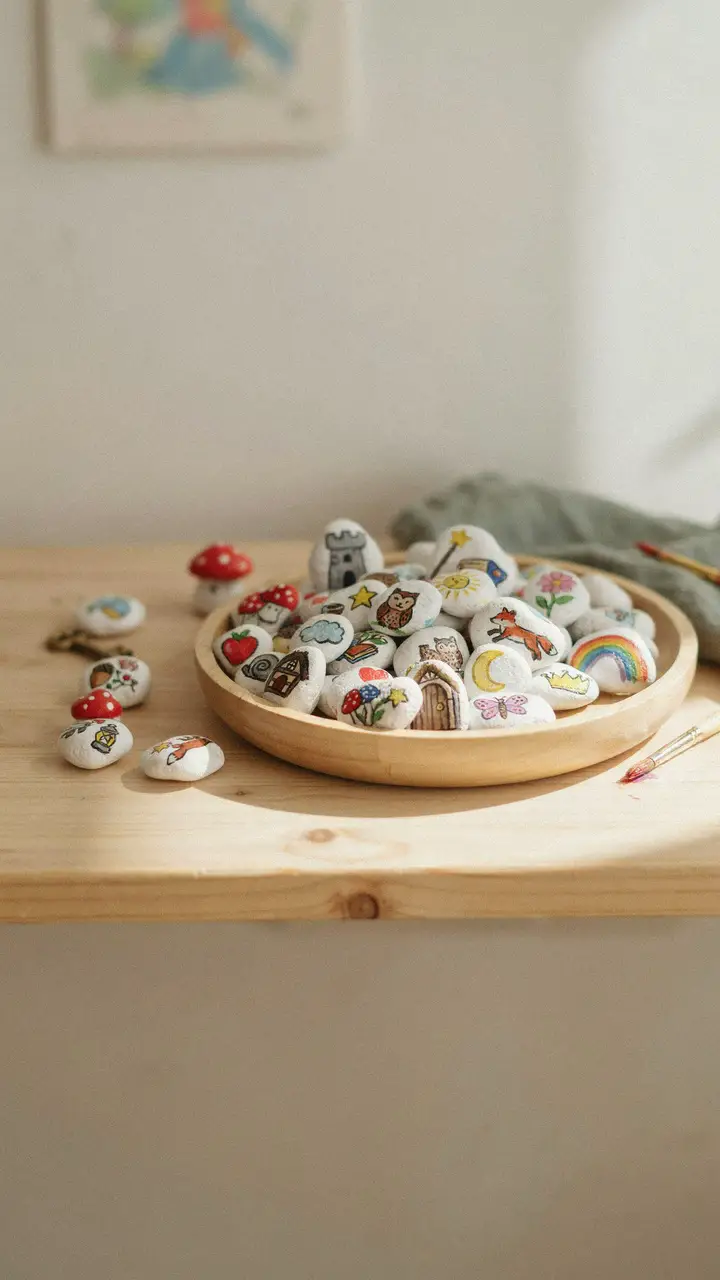 Painted Pebble Story Stones