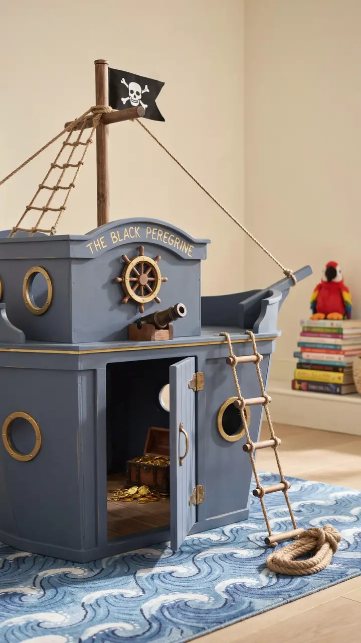 Pirate Galleon Playhouse Ship