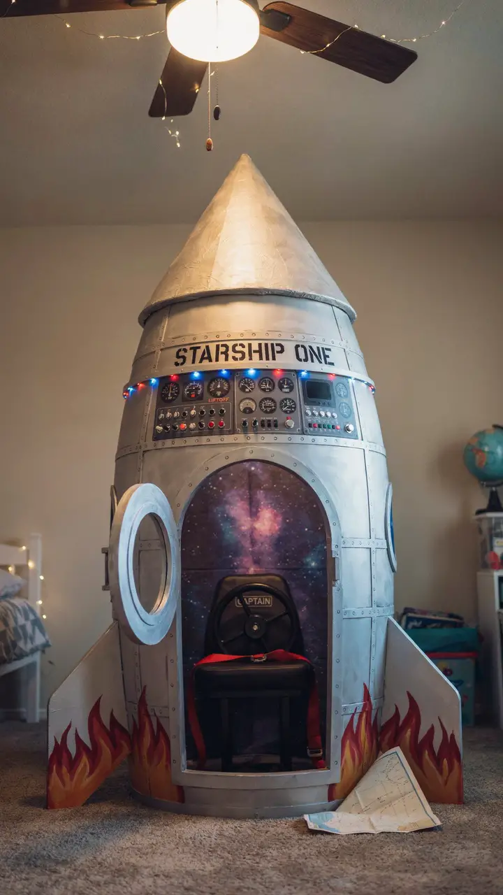 Rocket Ship Spaceship Playhouse
